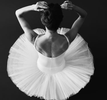 Ballet dancer in a white tutu
