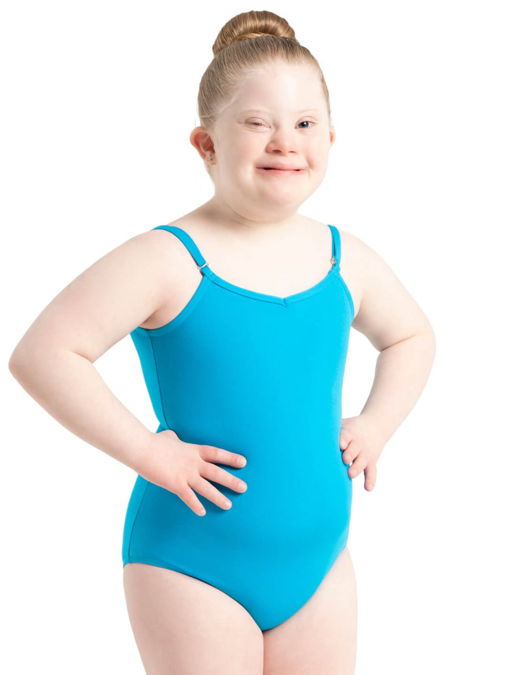Team Basics Camisole Leotard w/ Adjustable Straps - Child