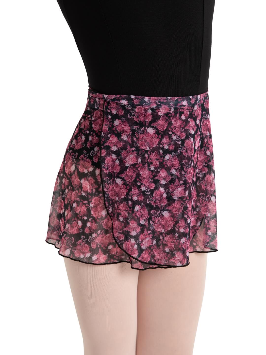 Le Jardin Printed Mesh Wrap Skirt - Child