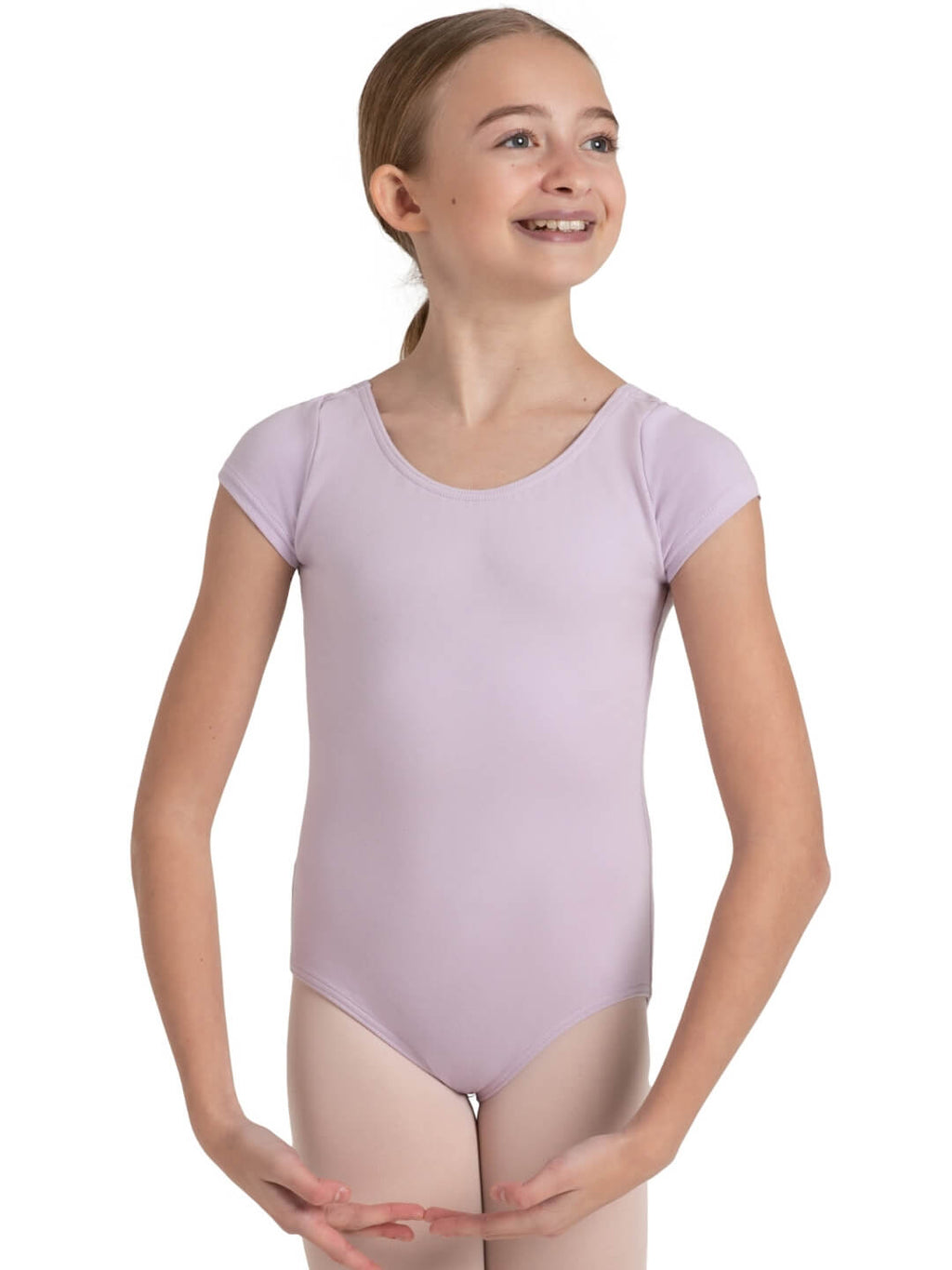 Short Sleeve Leotard - Girls