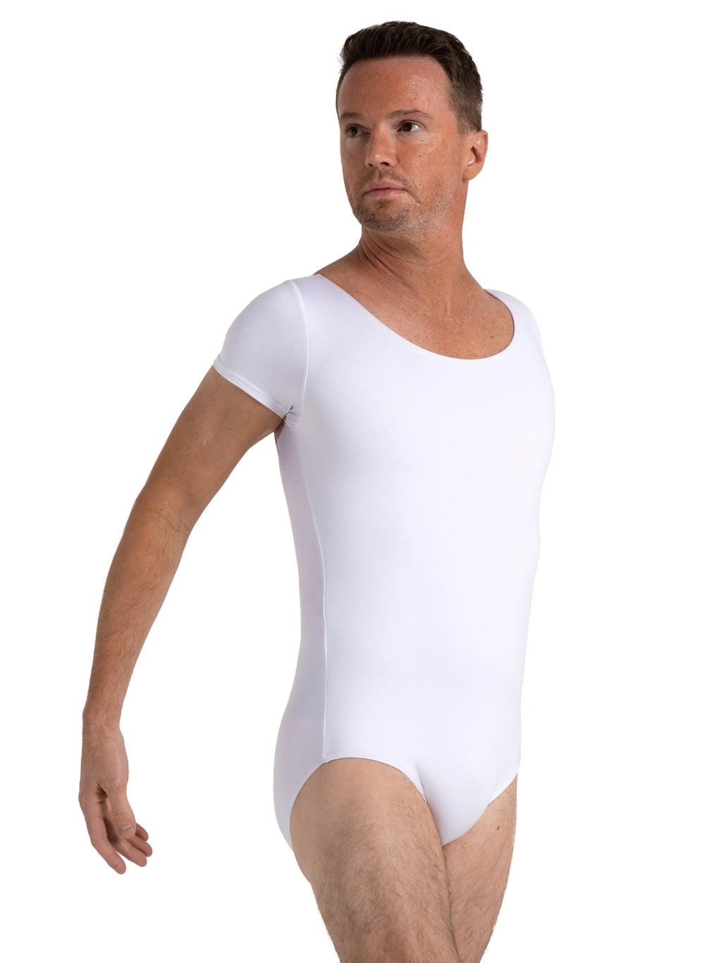 Studio Collection Short Sleeve Leotard - Mens